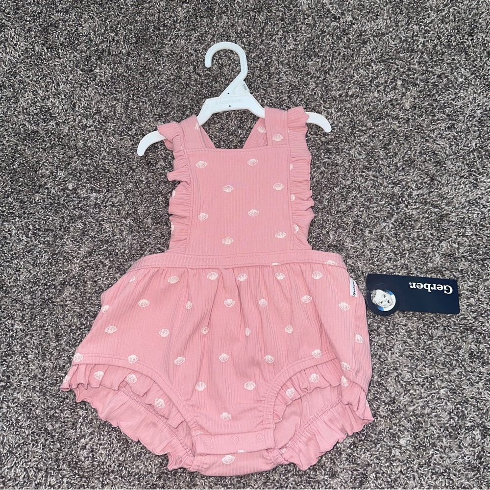Pink Baby Romper